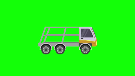carrier-car-icon-Animation.-Vehicle-loop-animation-with-alpha-channel,-green-screen.